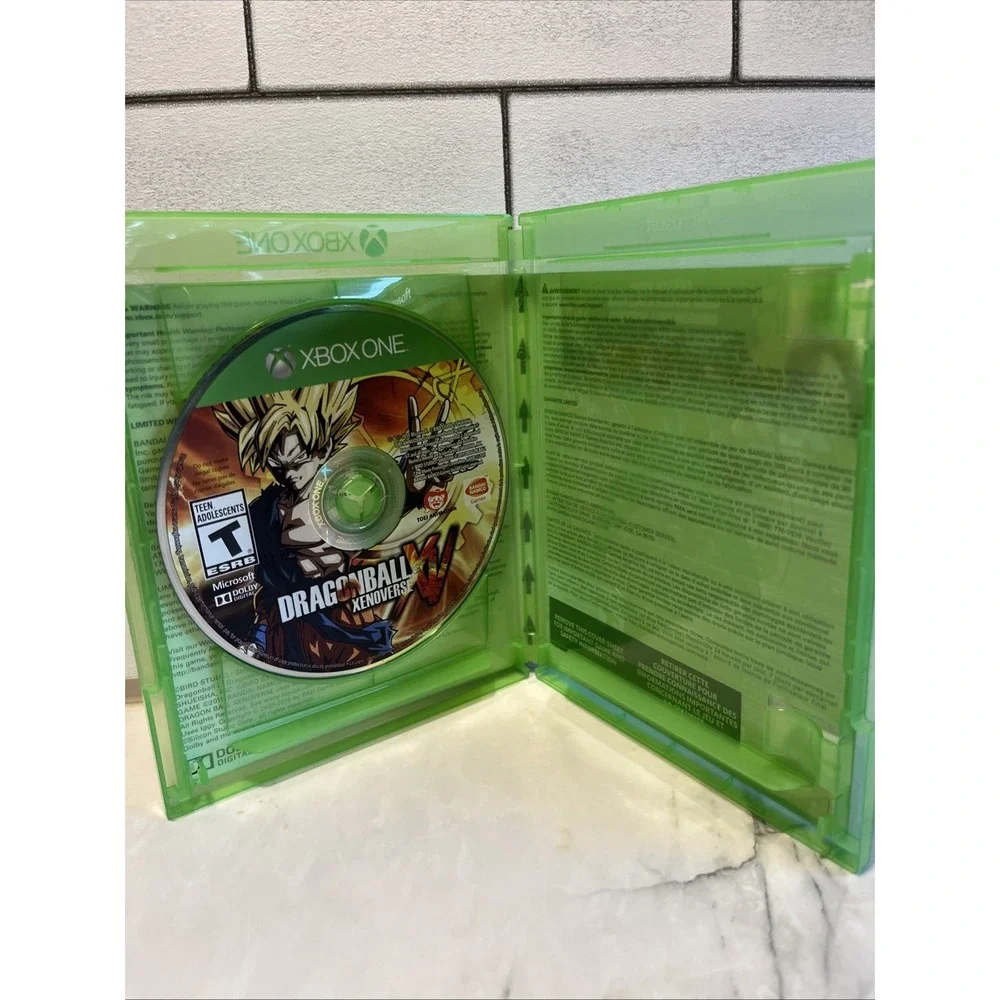 Dragon Ball Xenoverse Xbox One 2015 Bandai Namco Game Disc Case
